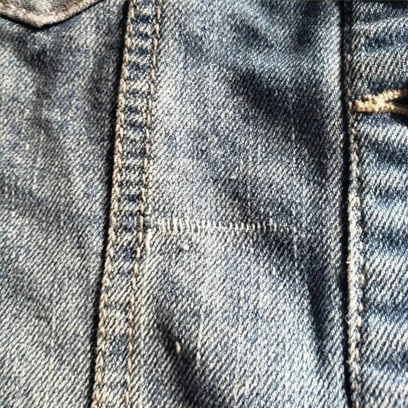 Mudd denim jean jacket size M blue color - Picture 7 of 10